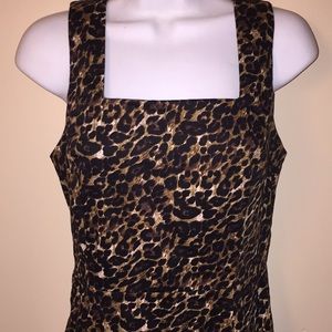 XXI Animal Print Stretchy Dress Size M